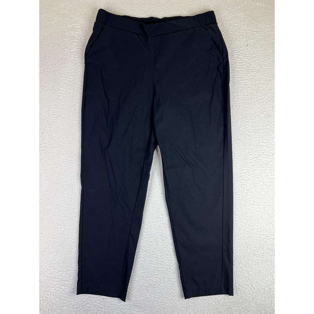 Modern Ambition Black Stretch Nylon Pull On Travel Pants Womens XL 1811762